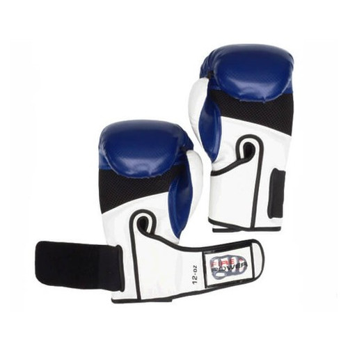 Боксерські рукавички FirePower FPBGA3 (12oz) Сині фото №4
