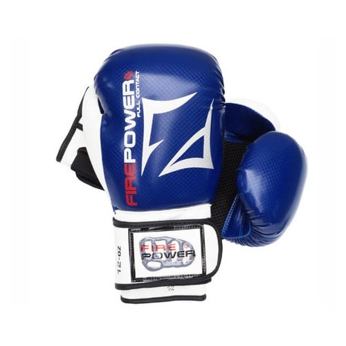 Боксерські рукавички FirePower FPBGA3 (12oz) Сині фото №1