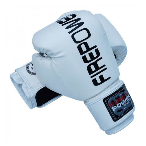 Боксерські рукавички FirePower FPBGА1 (10oz) Білі фото №1