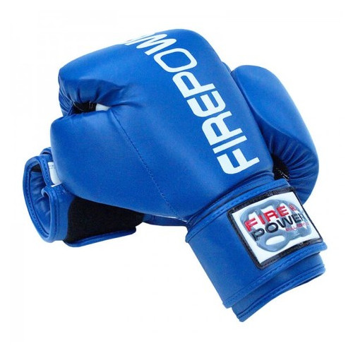 Боксерські рукавички FirePower FPBGА1 (10oz) Сині фото №1