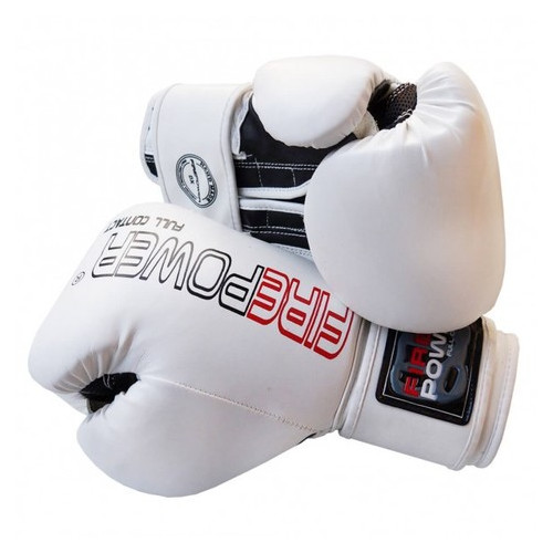 Боксерські рукавички FirePower FPBGА1 NEW (10oz) Білі фото №1