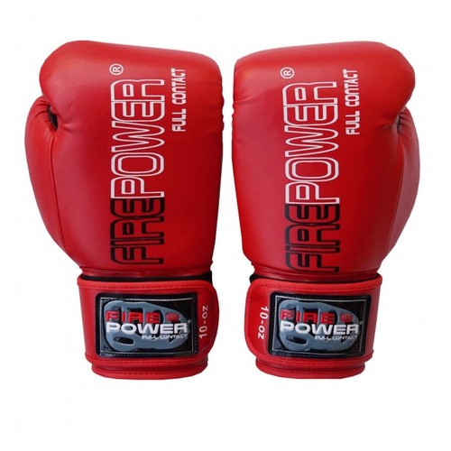 Боксерські рукавички FirePower FPBGА1 NEW (12oz) Червоні фото №2