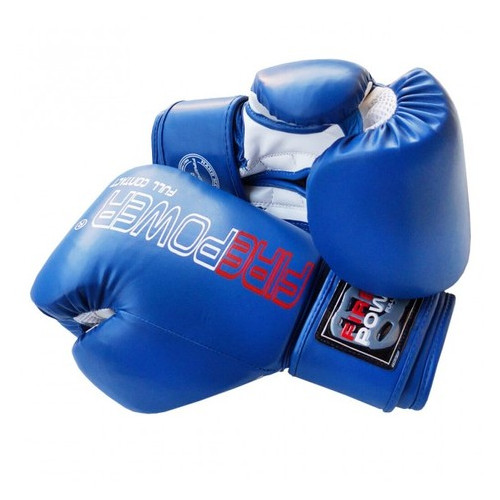 Боксерські рукавички FirePower FPBGА1 NEW (12oz) Сині фото №1