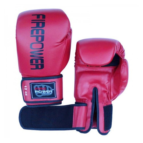 Боксерські рукавички FirePower FPBGА11 (10oz) Червоні фото №4