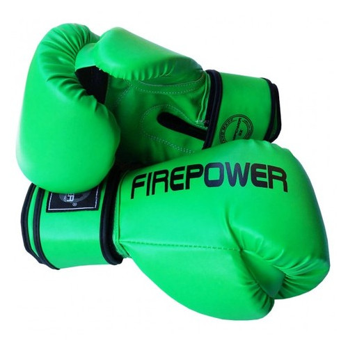 Боксерські рукавички FirePower FPBGА11 (12oz) Салатові фото №1