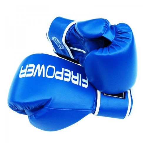 Боксерські рукавички FirePower FPBGА11 (12oz) Сині фото №1