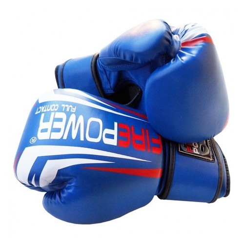 Боксерські рукавички FirePower FPBGА12 (10oz) Сині фото №1