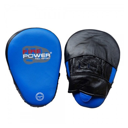 Лапи боксерські FirePower CG3 Сині із чорним фото №2