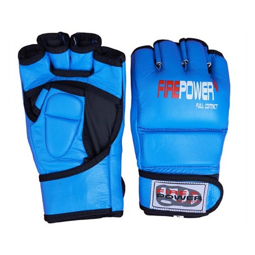 Рукавички MMA FirePower FPMG1 (L) Сині фото №2