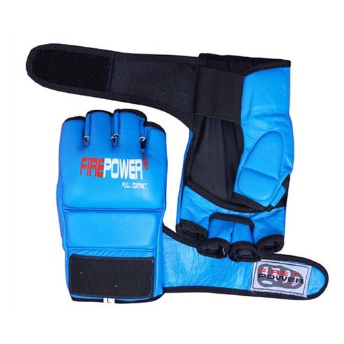 Рукавички MMA FirePower FPMG1 (L) Сині фото №3