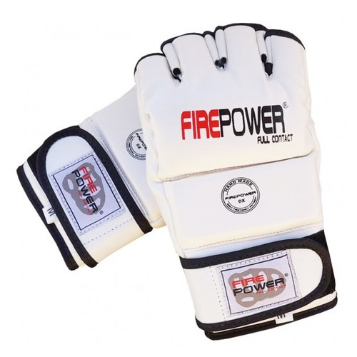 Рукавички MMA FirePower FPMGA1 (L) Білі фото №4