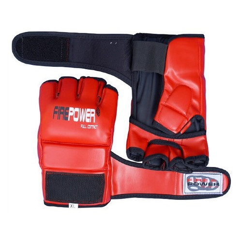 Рукавички MMA FirePower FPMGA1 (L) Червоні фото №3