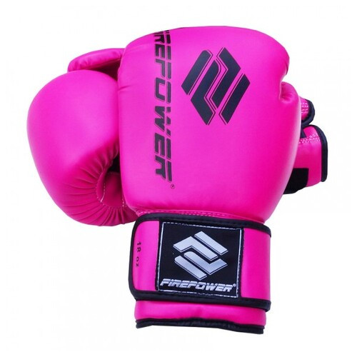 Боксерські рукавички FirePower FPBGА11N 8oz Рожеві фото №1