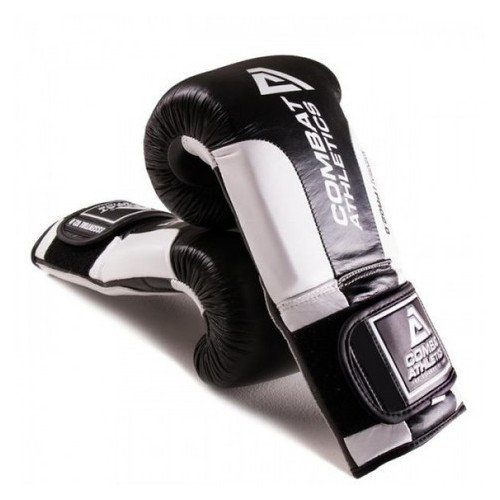 Боксерські рукавички Tatami Combat Athletics Pro Series 2.0 (10oz) Чорні з білим фото №3