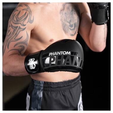 Боксерські рукавиці Phantom APEX Speed Black 10 унцій фото №5