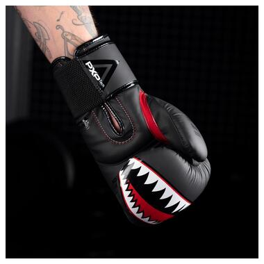 Боксерські рукавиці Phantom Fight Squad Schwarz Black 16 унцій фото №5