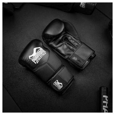 Боксерські рукавиці Phantom RIOT Pro Black 14 унцій (капа в подарунок) фото №9