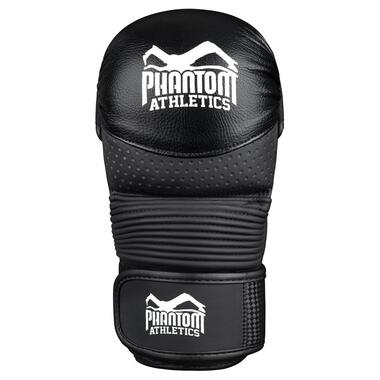 Рукавиці для ММА Phantom RIOT Pro Black L/XL (капа в подарунок) фото №4