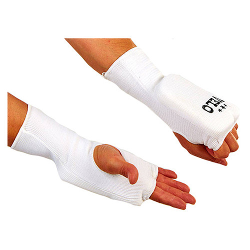 Накладки рукавички для карате Velo ULI-10019 L Білий (37241017) фото №1