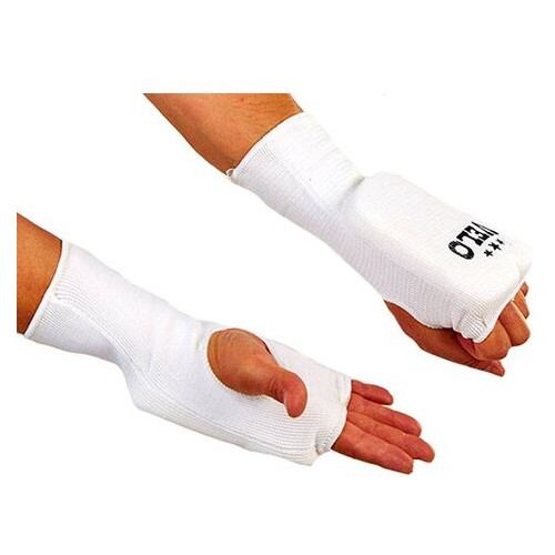 Накладки рукавички для карате Velo ULI-10019 L Білий (37241017) фото №2