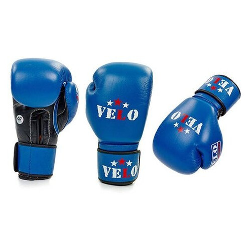 Боксерські рукавички Velo 2081 10oz Синій (37241007) фото №2