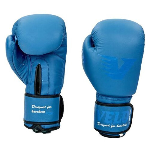 Боксерські рукавички Velo VL-8187 10oz Синій (37241011) фото №2