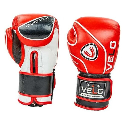 Боксерські рукавички Velo VL-8188 12oz Червоний (37241014) фото №2