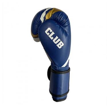 Боксерські рукавиці Newt Fight Gear Team Club сині 10 oz NE-BOX-BF-10-BL фото №4