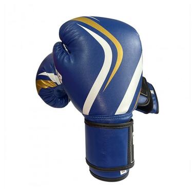 Боксерські рукавиці Newt Fight Gear Team Club сині 10 oz NE-BOX-BF-10-BL фото №1