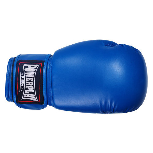 Боксерські рукавички PowerPlay 3004 Blue Синій, 12 Oz фото №5