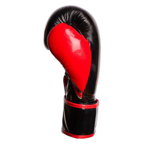 Боксерські рукавички PowerPlay 3017 Чорні карбон 12 унцій фото №2