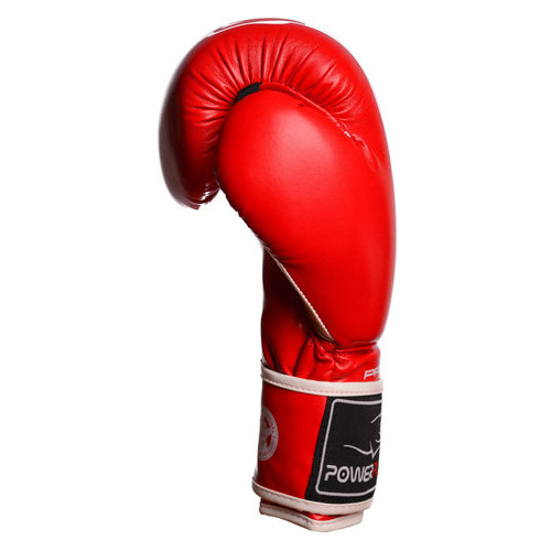 Боксерські рукавички PowerPlay 3018 Червоні 12 унцій фото №3
