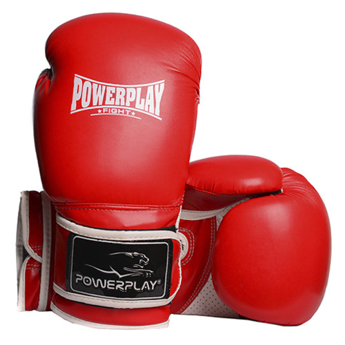 Боксерські рукавички PowerPlay 3019 12oz Червоний (37228048) фото №2