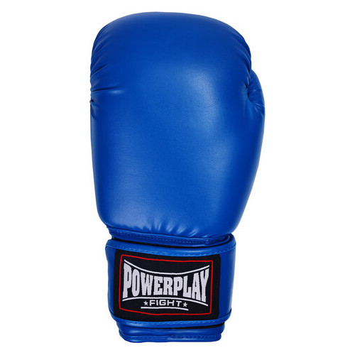 Боксерські рукавиці PowerPlay 3004 Сині 10 унцій (FO83PP_3004_10oz_Blue) фото №7