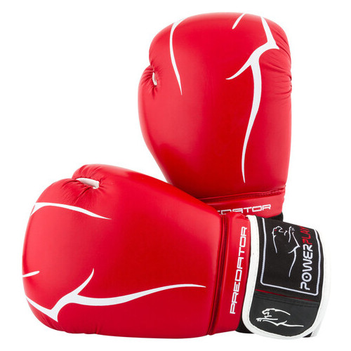 Боксерські рукавички PowerPlay 3018 Червоні 16 унцій (FO83PP_3018_16oz_Red) фото №1