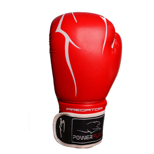 Боксерські рукавички PowerPlay 3018 Червоні 16 унцій (FO83PP_3018_16oz_Red) фото №3