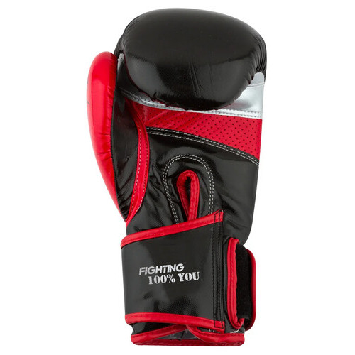 Боксерські рукавички PowerPlay 3007 Black карбон 16 унцій фото №5