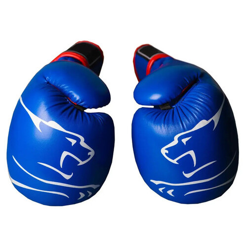 Рукавички для боксу PowerPlay 3018 8 унцій Blue фото №4
