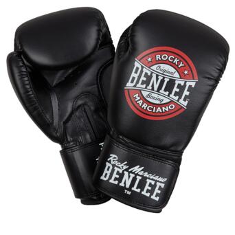 Боксерські рукавички Benlee Rocky Marciano Pressure 199190 10oz Black/White фото №1
