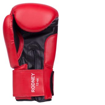 Боксерські рукавички Benlee Rocky Marciano Rodney 194007 12oz Red/Black фото №2