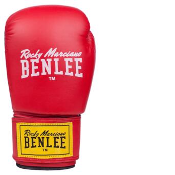 Боксерські рукавички Benlee Rocky Marciano Rodney 194007 12oz Red/Black фото №1