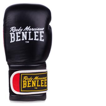 Боксерські рукавички Benlee Rocky Marciano Sugar Deluxe 194022 10oz Black/Red фото №1
