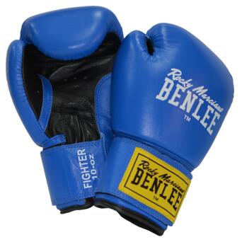 Боксерські рукавички BenLee Rocky Marciano Fighter р 10 Blue/Black фото №1