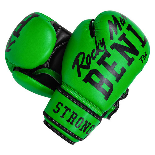 Боксерські рукавички Benlee CHUNKY B 8oz /PU/зелені фото №1