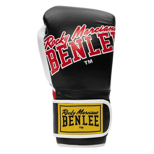 Боксерські рукавички Benlee BANG LOOP 10oz/Шкіра/ Чорно-червоні фото №3