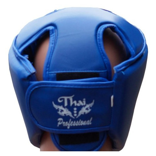 Шолом боксерський Thai Professional HG2T (XL) Синій фото №3