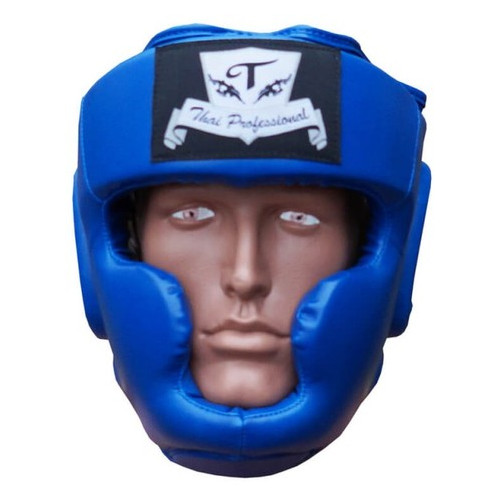 Шолом боксерський Thai Professional HG3L (XL) Синій фото №1