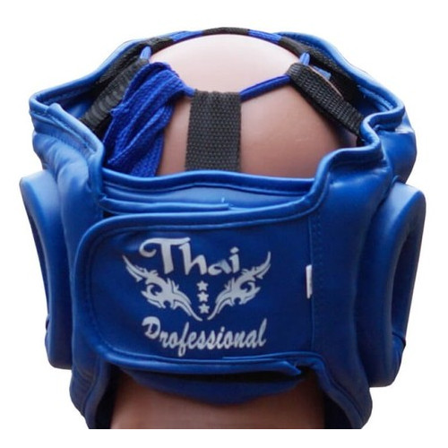Шолом боксерський Thai Professional HG3L (XL) Синій фото №3