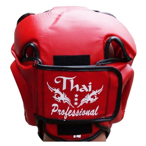 Шолом боксерський Thai Professional HG3T (XL) Червоний фото №3