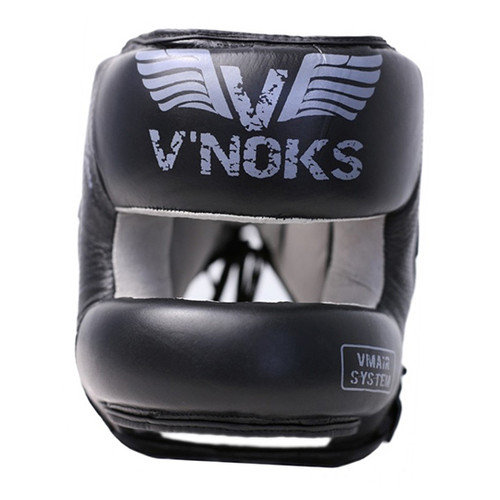 Боксерський шолом V`Noks з бампером Boxing Machine PRO Чорний (37349052) фото №1